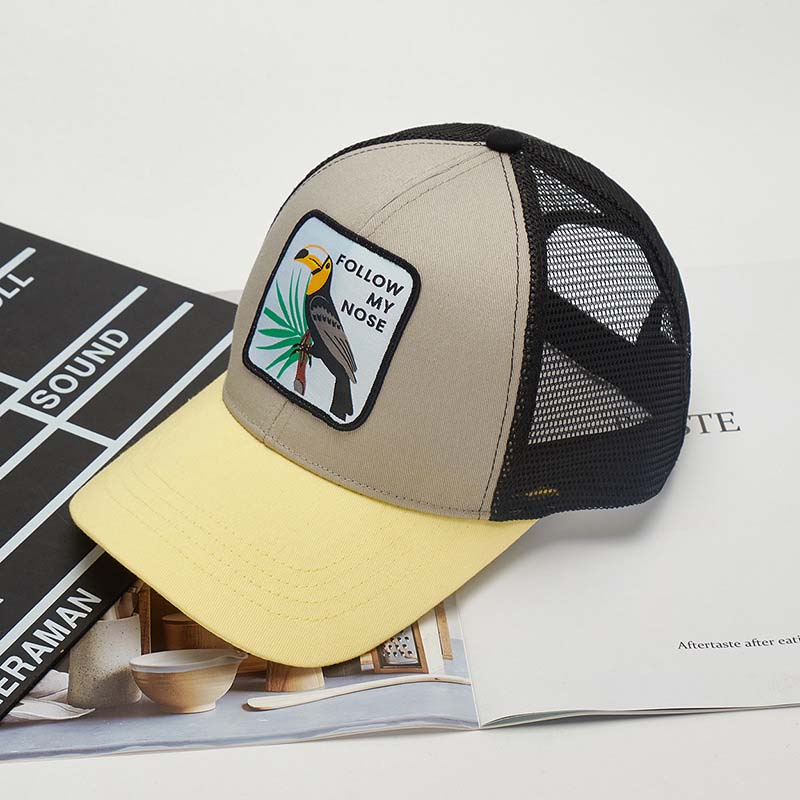 Color mix trucker hat